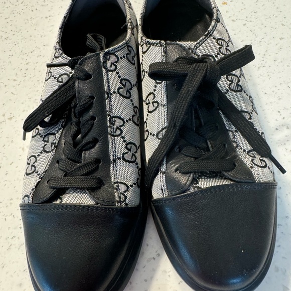 Gucci sneakers black size 7.5 - Picture 14 of 15
